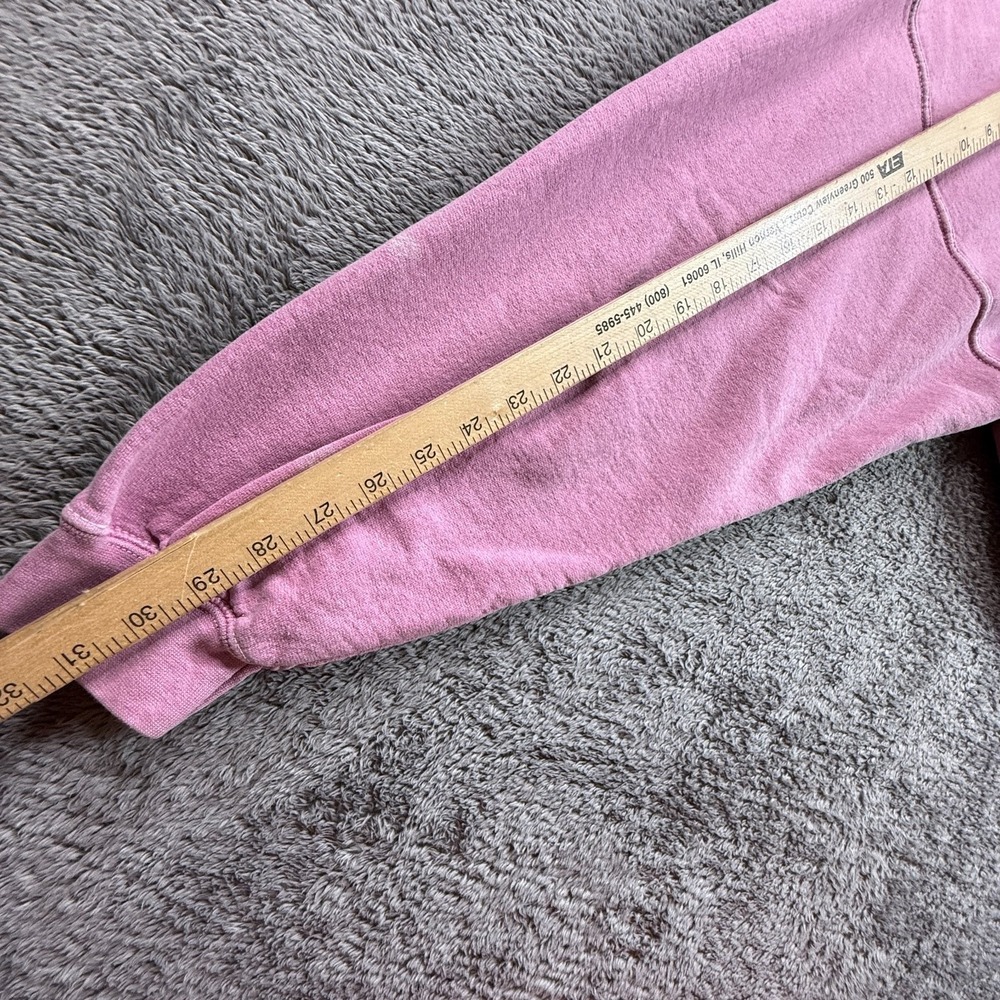 Nirvana Smiley Face Sweatshirt Mens XXL Pink Tie Dye Crewneck Pullover Fleece - Picture 7 of 7